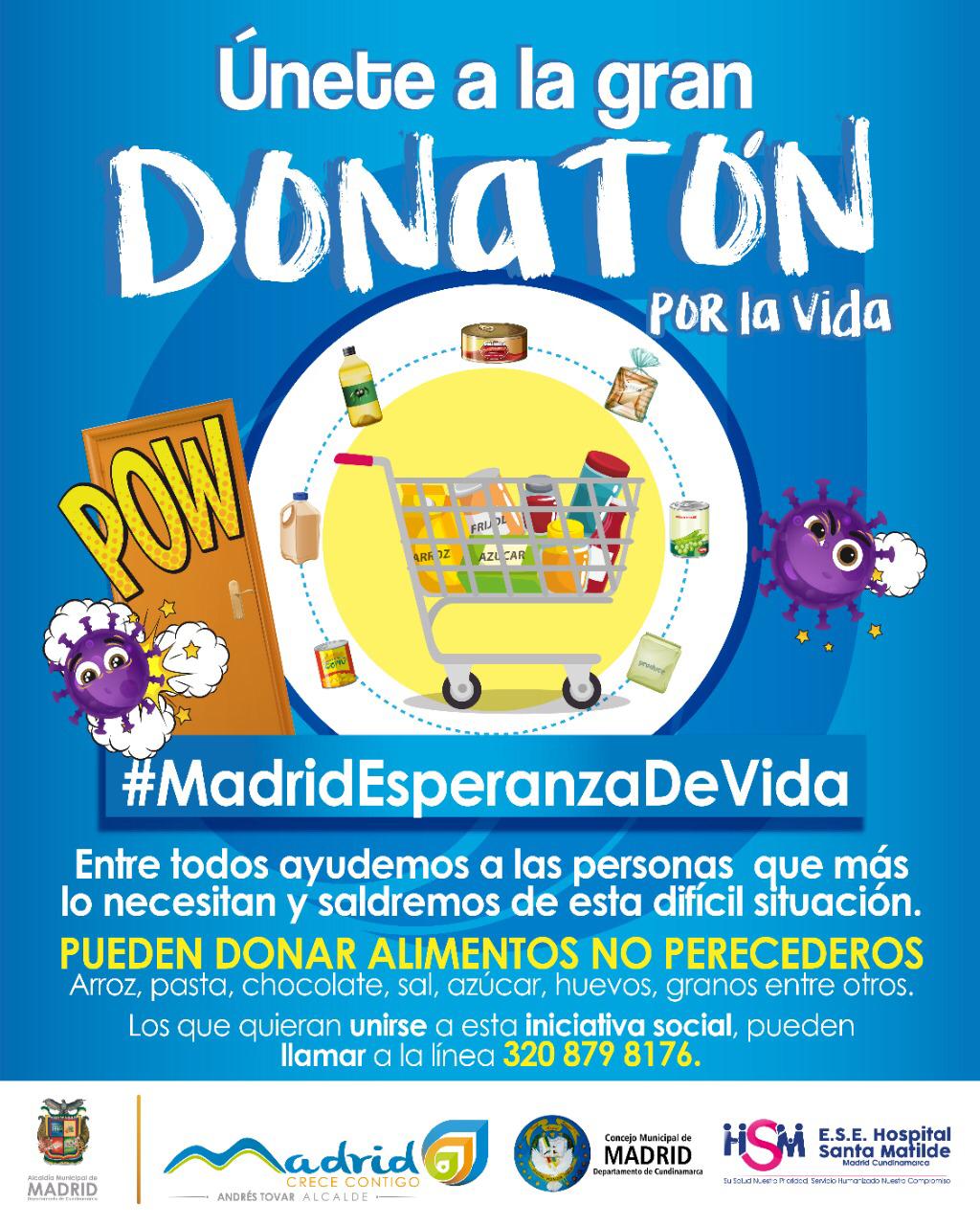 Le Explicamos Cómo Realizar Donaciones En Madrid Cundinamarca Bacata Stereo 8388