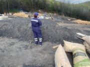 CAR Imparte Medida Preventiva a Fábrica de Asfalto en Chiquinquirá