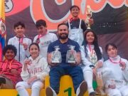 Esgrimistas de Cajicá participan en la Liguilla de Esgrima en Chía