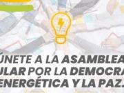 En Madrid participe de la Asamblea Popular por la Democracia Energética