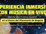 Viaje sonoro y astronómico: Experiencia inmersiva con la Banda Filarmónica Juvenil de Bogotá