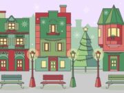 En Madrid Participe del Concurso Navideño