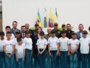 Lanzamiento del Programa de Policía Cívica Infantil y Juvenil en Cajicá