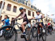 Tenjo vive una jornada exitosa en el Bici Recorrido Familiar