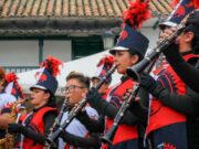 Celebración del Día Nacional de la Banda en Funza