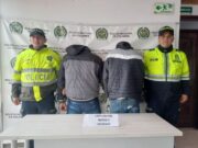 Exitosa operación policial: Capturadas dos personas en Tocancipá