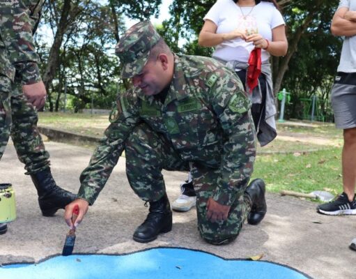 Ejército lidera recuperación de espacio público
