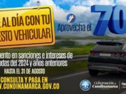¡Atención! Descuentos en impuestos y multas de tránsito en Cundinamarca