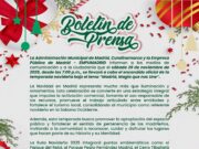 BOLETÍN DE PRENSA ALUMBRADO NAVIDEÑO MADRID