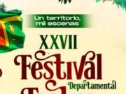 XXVII Festival Departamental de Teatro 2025 en Tenjo