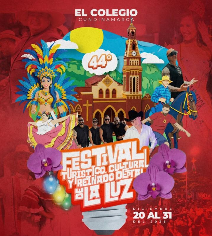 El Colegio, se llena de luz con su Festival Turístico y Cultural 2025