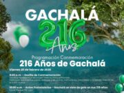 Gachalá conmemora su aniversario con tres días de fiesta cultural
