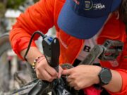 Más de 200 bicicletas fueron marcadas en primera Marcatón de seguridad en Chía