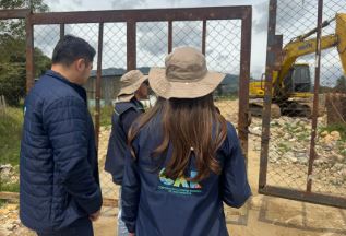 CAR suspende operación de escombrera clandestina en Gachancipá