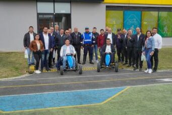 Capacitan a conductores en seguridad vial para fortalecer la movilidad en Funza