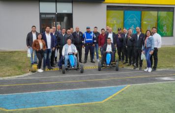 Capacitan a conductores en seguridad vial para fortalecer la movilidad en Funza