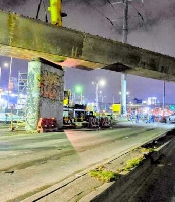 En Soacha avanzan obras del puente de la calle 22 que conectará la Comuna 2 con la Autopista Sur hacia Bogotá