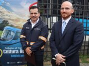 Firman acuerdo de seguridad para el Regiotram de Occidente