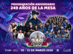 La Mesa celebrará 249 años con seis días de actividades culturales y deportivas