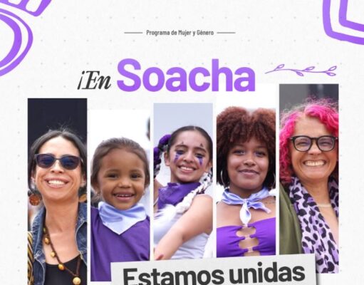 Soacha presenta agenda de actividades durante marzo para conmemorar el Día de la Mujer