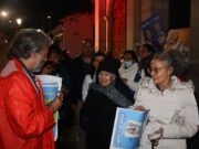 Juan Daniel Oviedo recorrió las calles de Funza en jornada nocturna