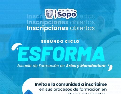 Artes y manufactura fortalecen el talento en Sopó