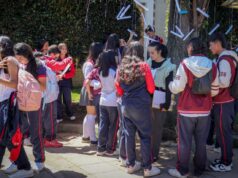 Estudiantes de Funza cambiaron los celulares por historias y actividades creativas