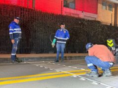 Intervienen importante corredor vial de Funza para mejorar la movilidad