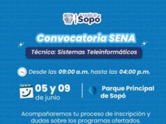 Oferta técnica llega a Sopó