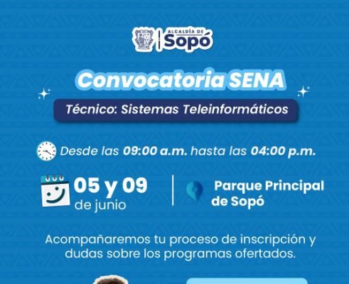 Oferta técnica llega a Sopó