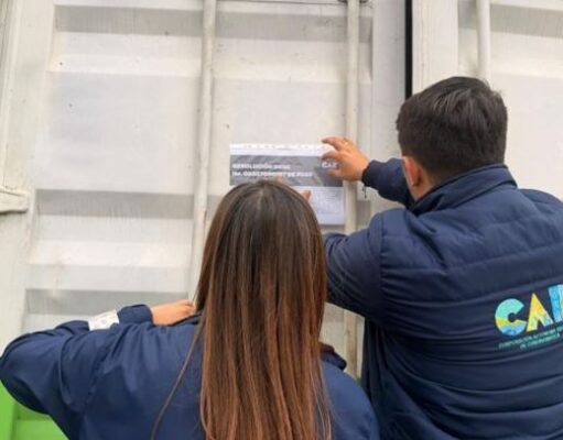 Residuos de construcción amenazaban canales de agua en Sopó