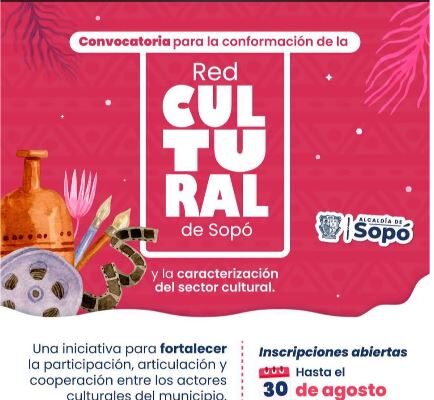 Sopó impulsa la participación artística con nueva Red Cultural abierta a creadores y gestores