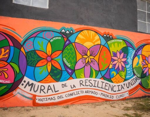 Un homenaje a las víctimas del conflicto armado en Madrid