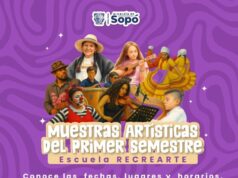 El talento de RECREARTE se toma la Casa de la Cultura en Sopó