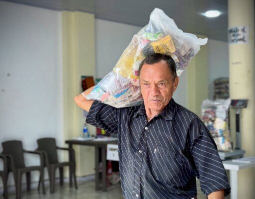 Fusagasugá benefició a 1.500 familias en la séptima entrega de ayudas alimentarias