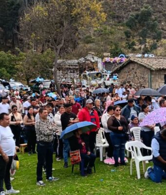 Mosquera reunió a familias y conductores en la tradicional celebración de la Virgen del Carmen