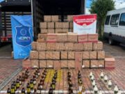 Operativo en el peaje El Naranjal deja más de 1.800 botellas de licor aprehendidas en Cundinamarca