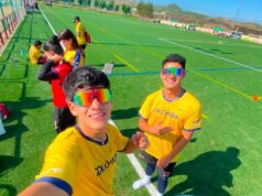 Tomás Reyes y Ronald Bernal deportistas de Tenjo brillaron en el Mundial Junior de Ultimate
