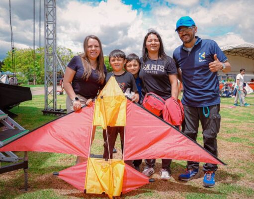 Festival del Viento llenó de color el cielo de Funza