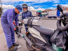 Funza promueve vehículos en buen estado para mejorar la calidad del aire