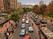 Más de 100 vehículos recorrerán 10 kilómetros por las calles de Bogotá