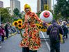 Más de mil artistas rindieron homenaje a la memoria en las calles de Bogotá