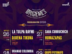 Música, tradición y nuevas expresiones culturales se tomarán diferentes escenarios de la capital
