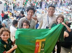 Tenjo llevó cuatro deportistas a representar a Colombia en torneo continental