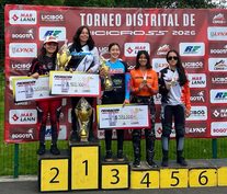 Chía destaca en competencia distrital de BMX