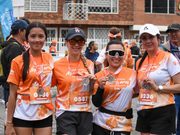 Chía vivió una jornada deportiva con 3.600 mujeres en las calles