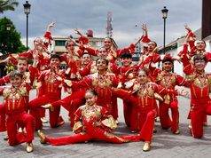 El talento salsero se tomó el Parque Principal de Funza