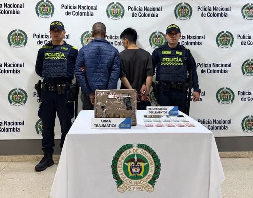 Fusagasugá recuperó una motocicleta y decomisó un arma traumática