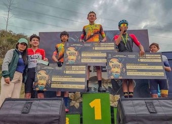 La Laguna de La Herrera en Mosquera fue escenario de una competencia sobre ruedas