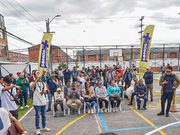 Mosquera fortalece el deporte con nueva cubierta para el polideportivo de La Cabaña